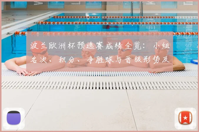 波兰欧洲杯预选赛成绩全览：小组名次、积分、净胜球与晋级形势及关键场次表现