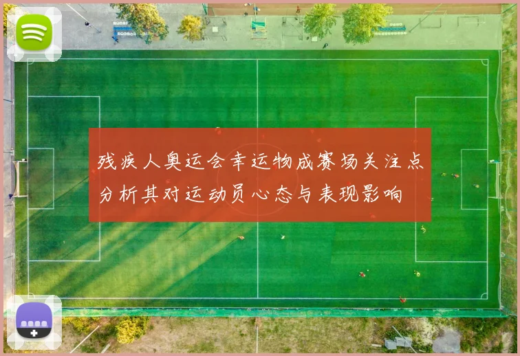 残疾人奥运会幸运物成赛场关注点分析其对运动员心态与表现影响